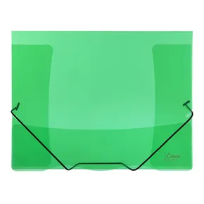 Stil mit gummierten transparenten Linien grün